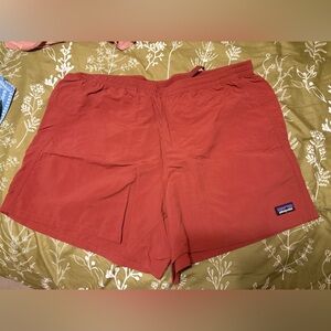 Patagonia Women's Rust Red Athletic Shorts